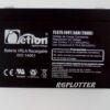 Bateria recargable de 6 voltios 7 AH para carros electricos de niños