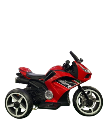 Motocicleta electrica para niños y niñas 3 llantas 6 voltios montable de juguete