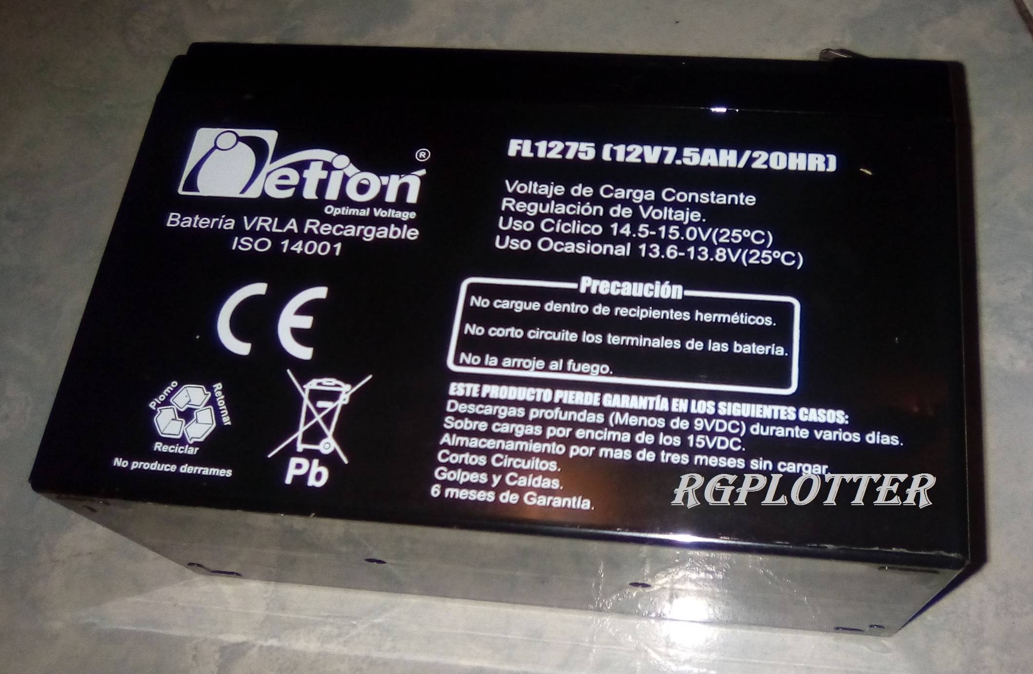 Batería de 12 voltios para carros eléctricos montables para niños en Bogota