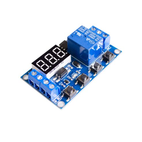 Rele de retardo para arduino, relevador digital para proyectos de control